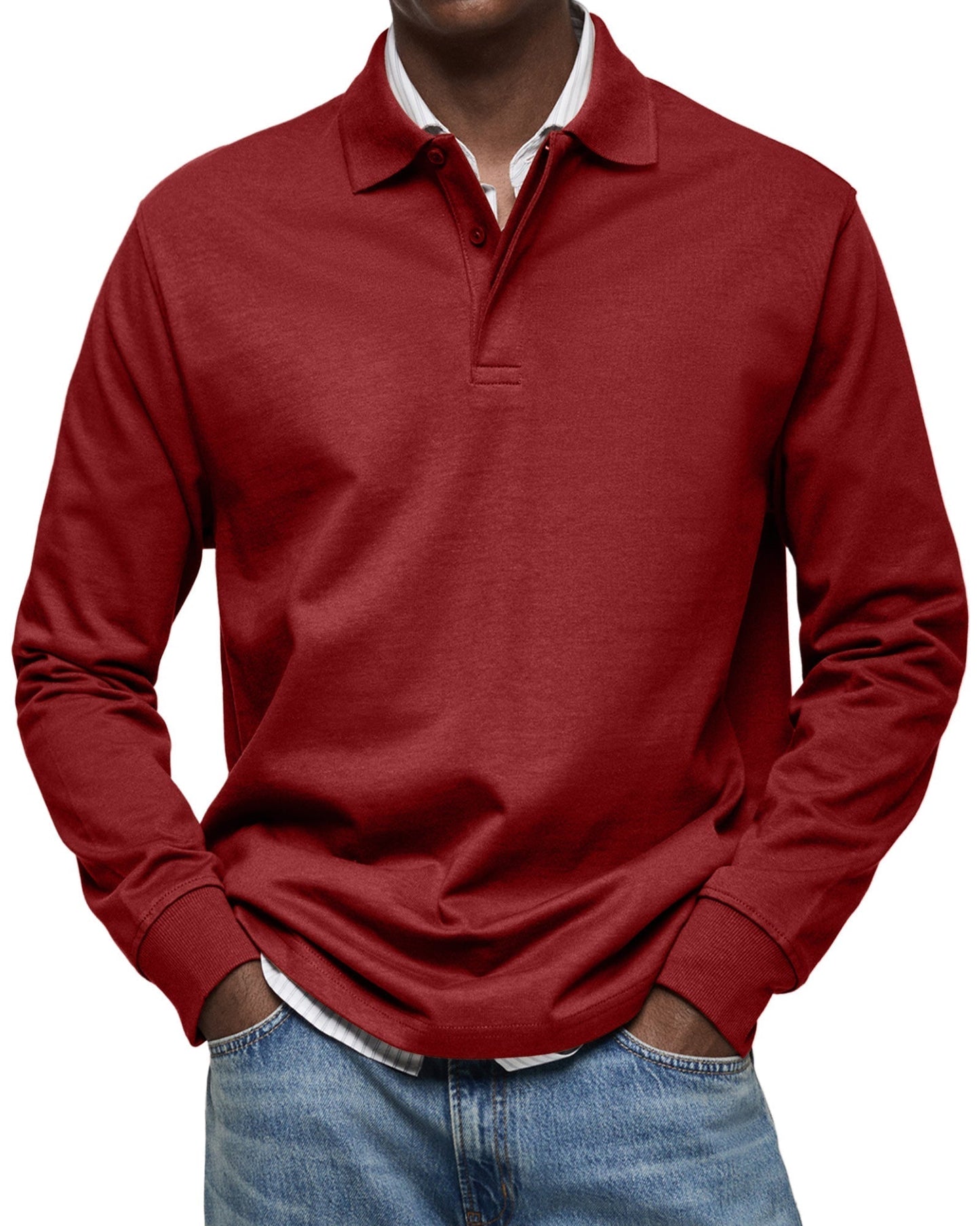 MOHR® | Luxury Long Sleeve Polo
