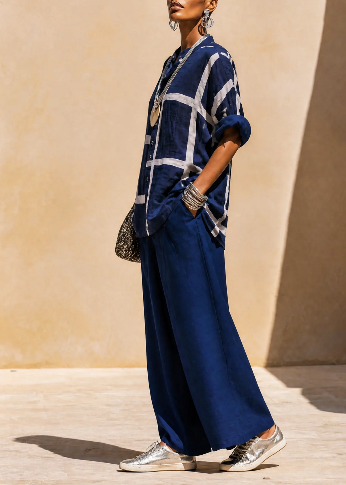 Marina | Shirt & Wide-Leg Trouser Set