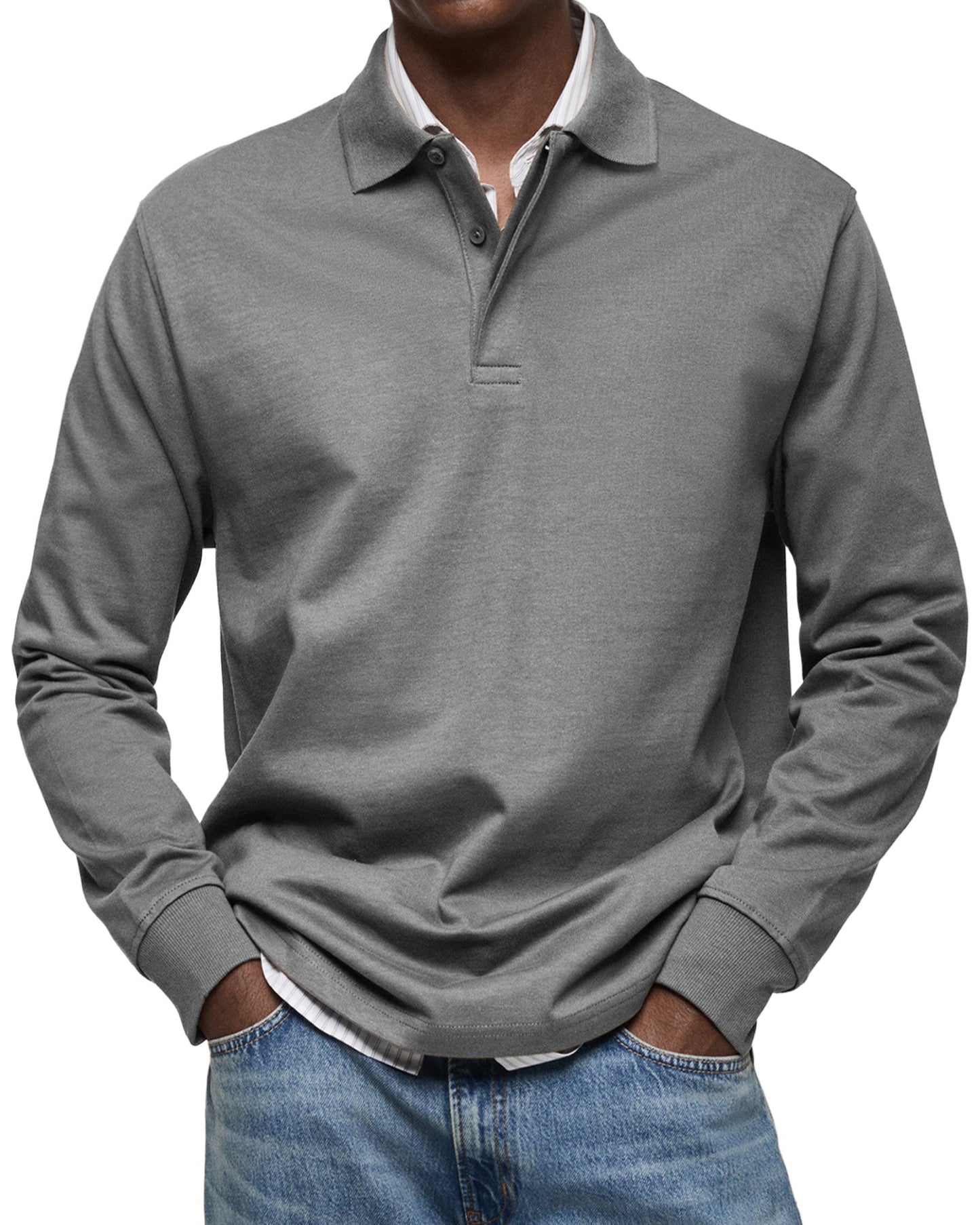 MOHR® | Luxury Long Sleeve Polo