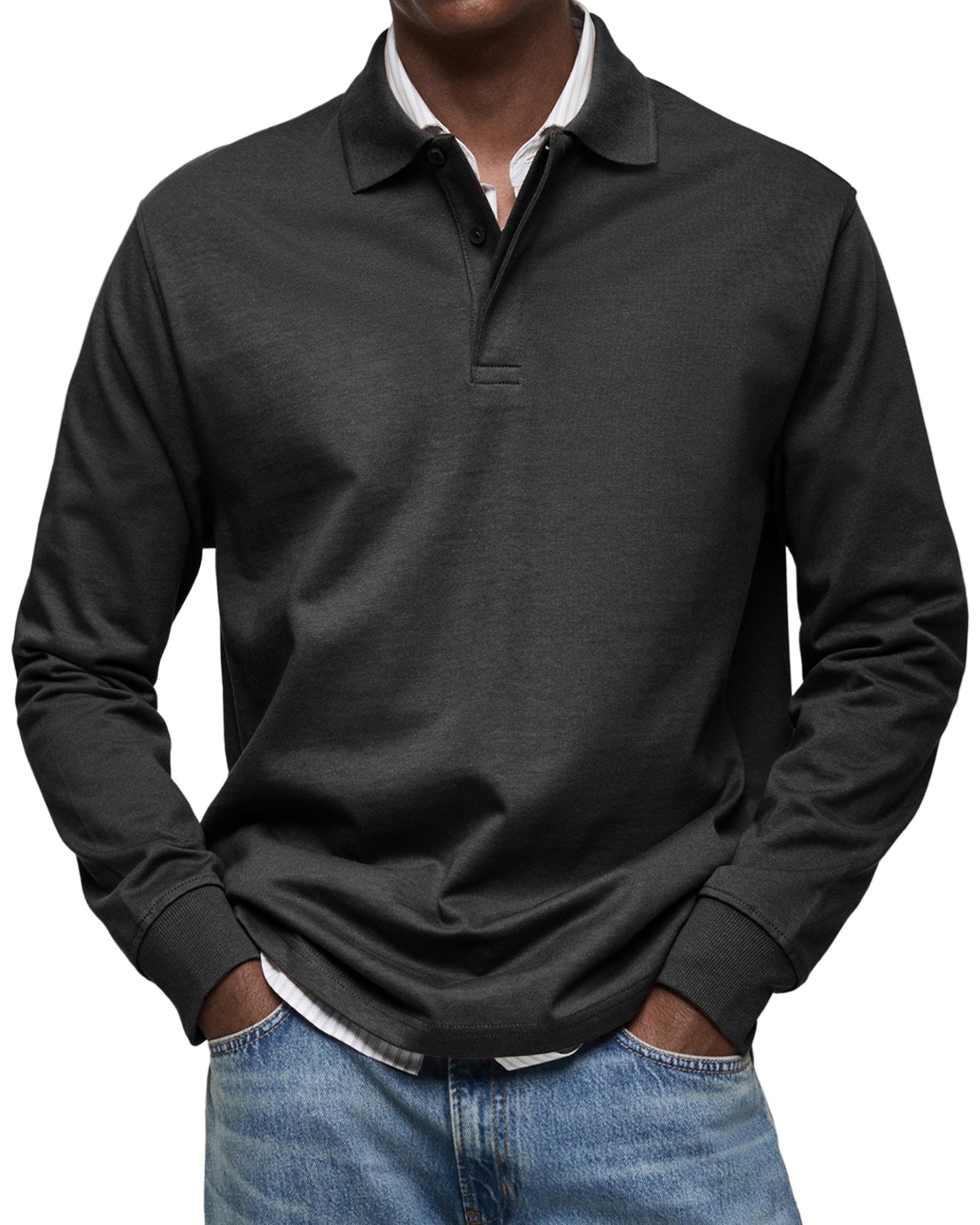 MOHR® | Luxury Long Sleeve Polo