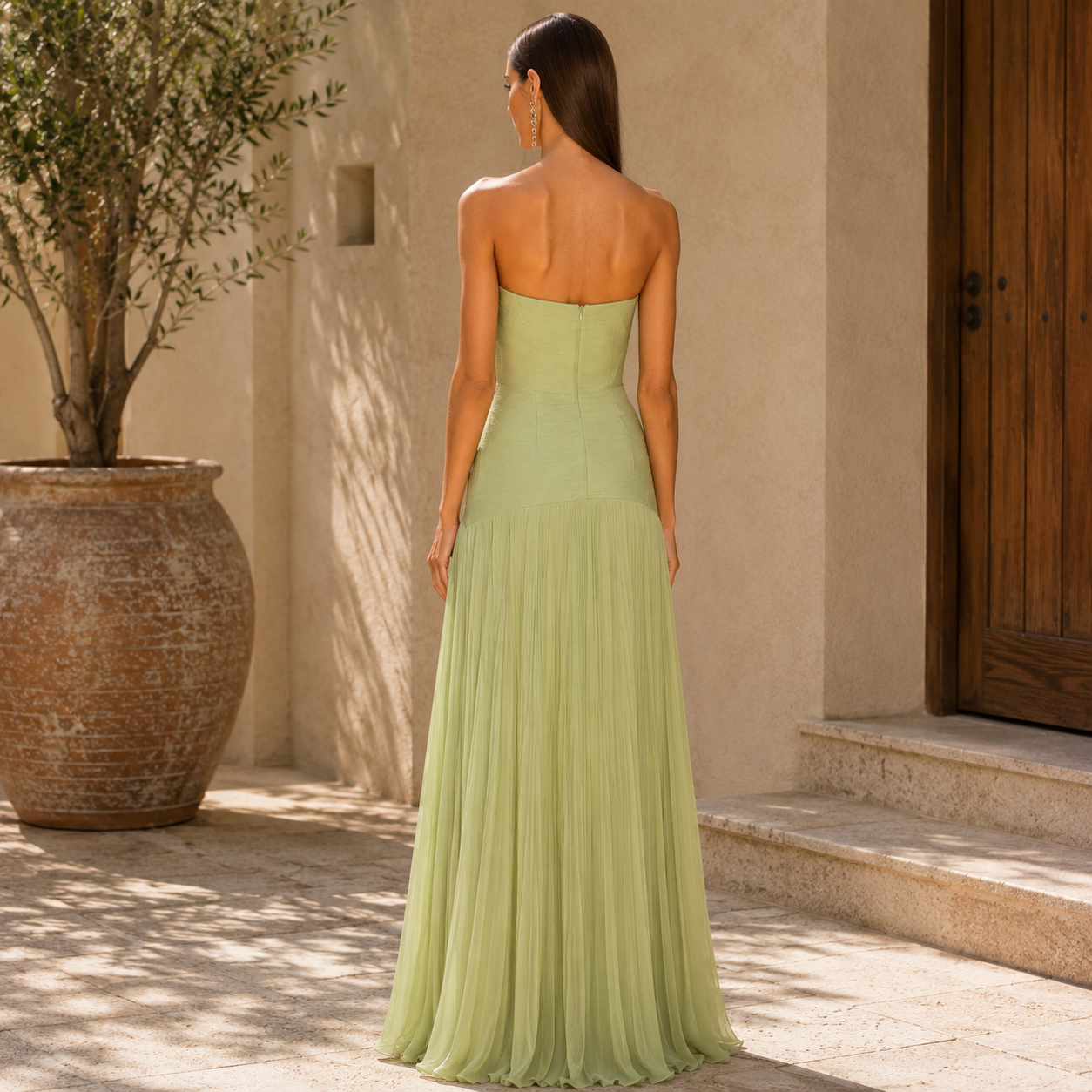 Almudena Dress™ | Sophisticated Elegance That Enhances Your Silhouette with Grace