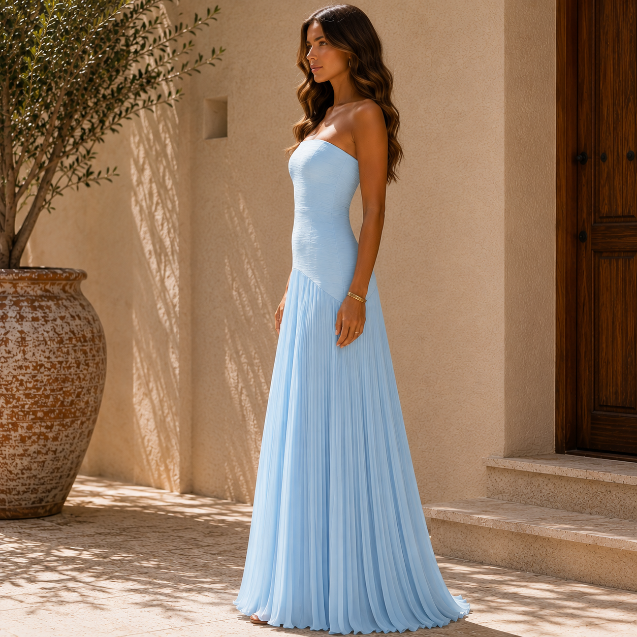 Almudena Dress™ | Sophisticated Elegance That Enhances Your Silhouette with Grace