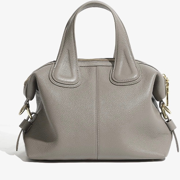 Women's Genuine Leather Boston Versatile Soft Shoulder Crossbody Bag