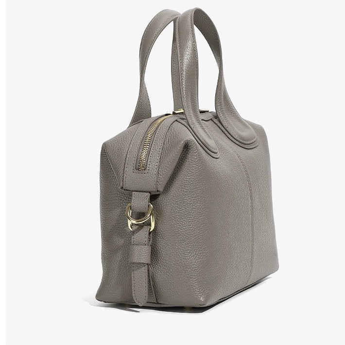 Women's Genuine Leather Boston Versatile Soft Shoulder Crossbody Bag