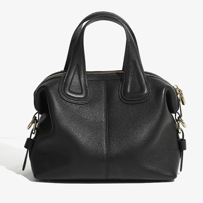 Women's Genuine Leather Boston Versatile Soft Shoulder Crossbody Bag