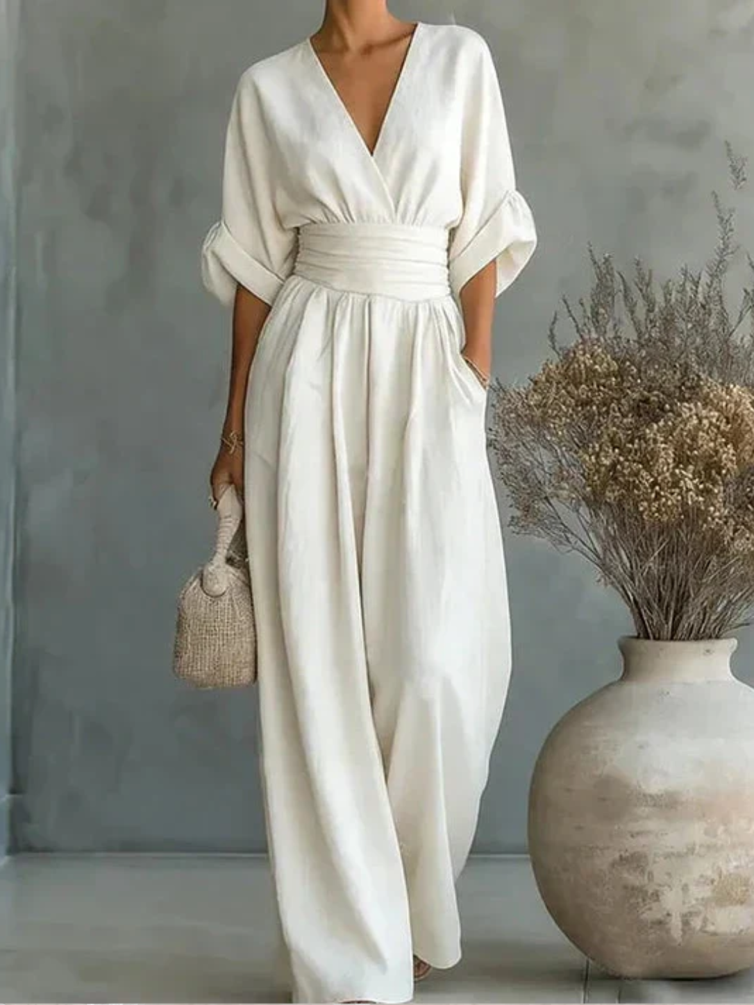Chiara | Flowy Printed Jumpsuit