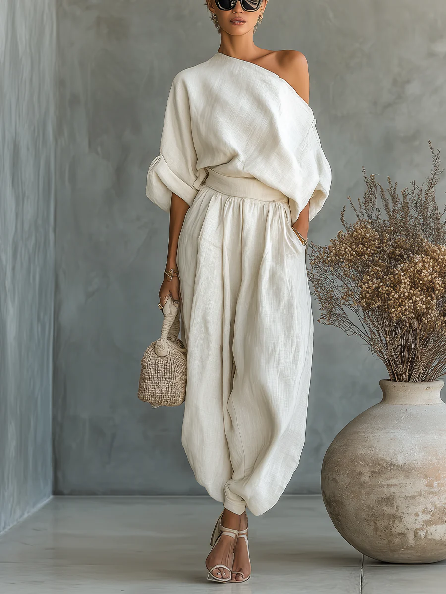Mila™ | Two-piece set with bare shoulders