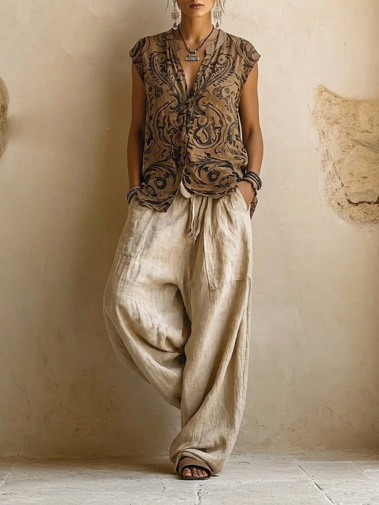 Giulia | Layered Bohemian Flowing Set