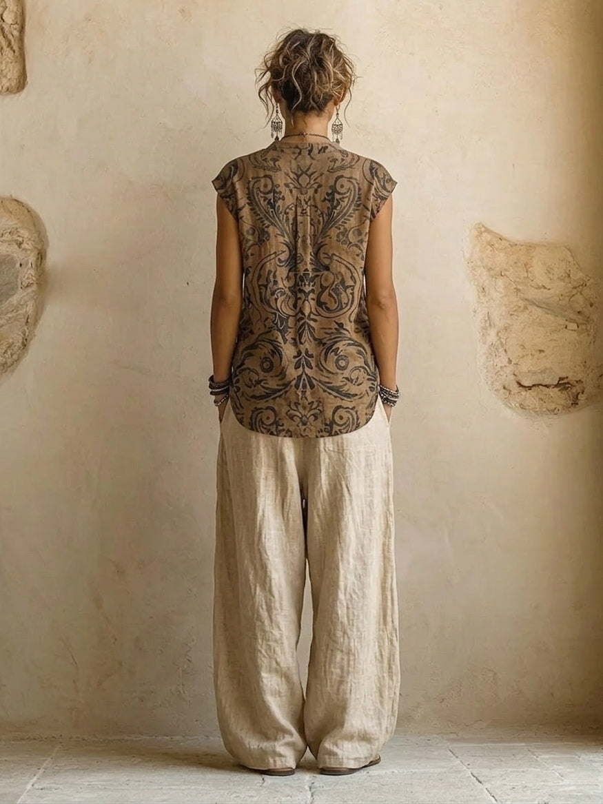 Giulia | Layered Bohemian Flowing Set