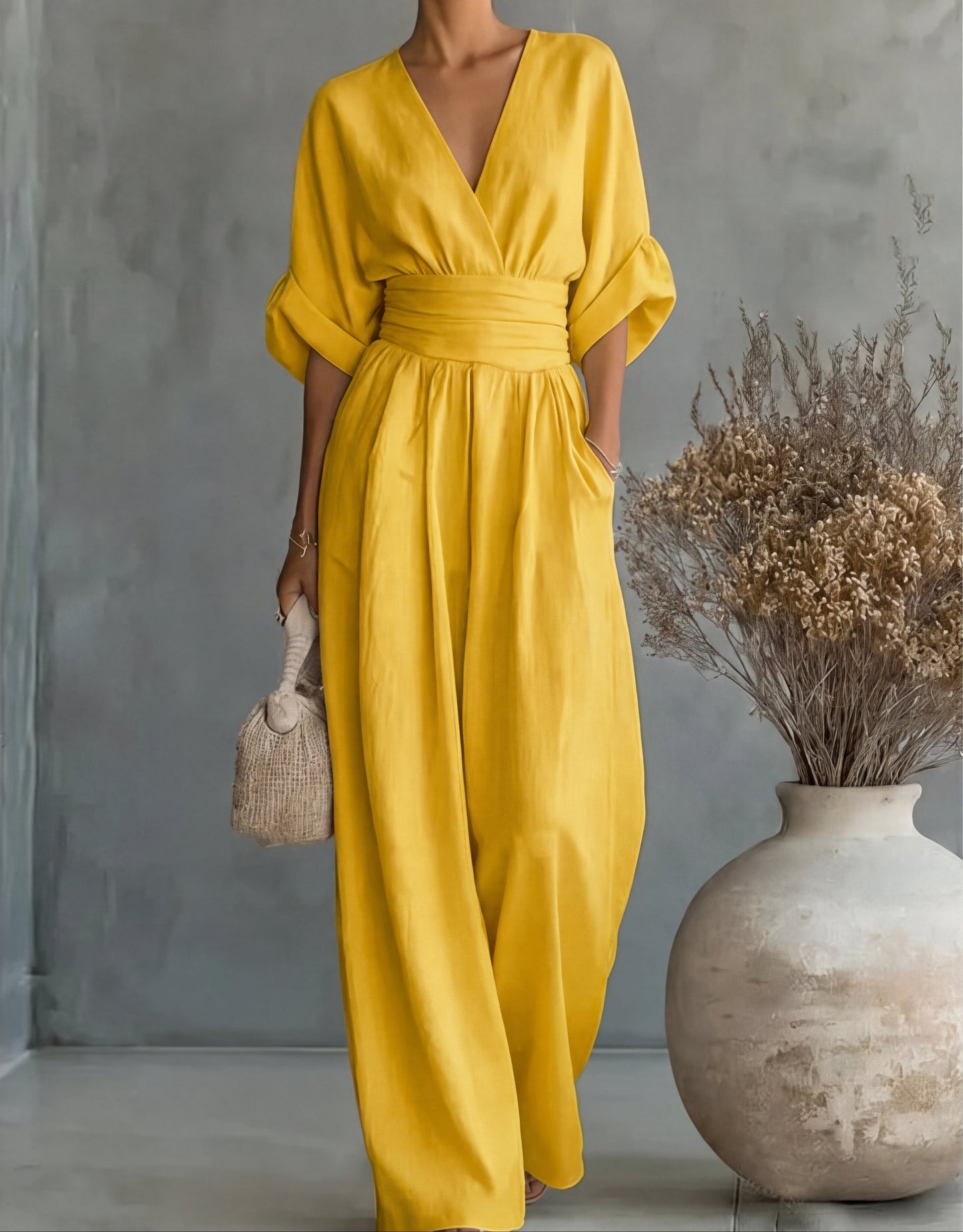 Chiara | Flowy Printed Jumpsuit