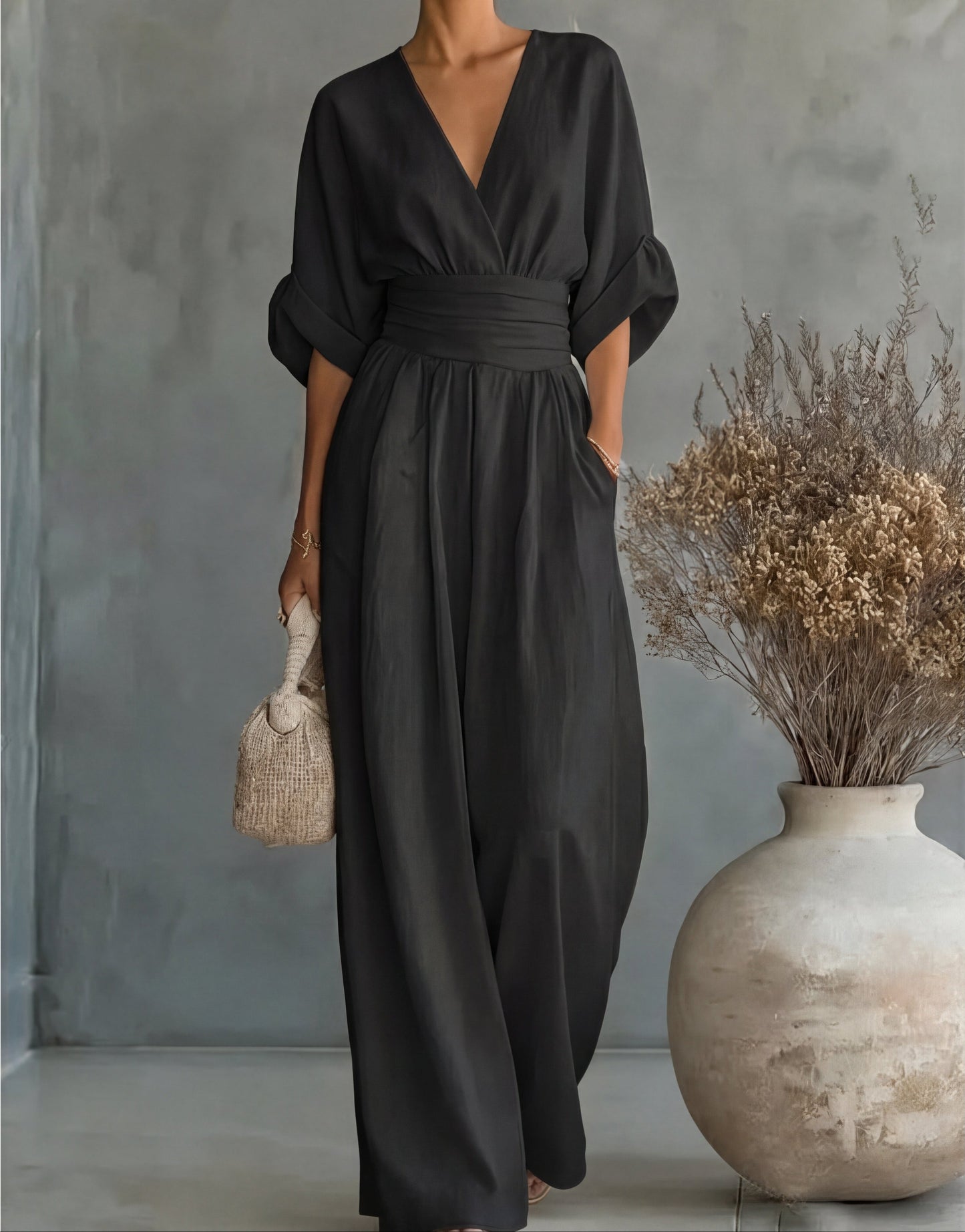 Chiara | Flowy Printed Jumpsuit